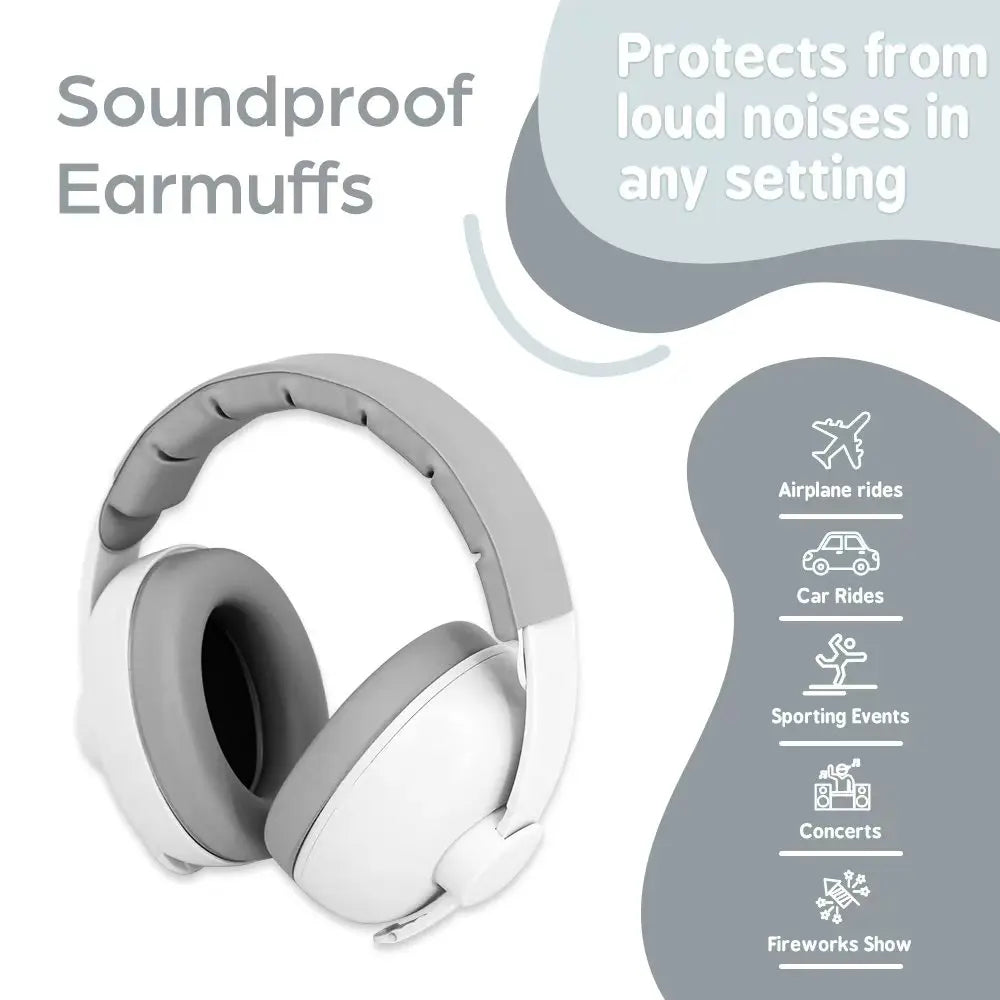 Baby Noise-Reducing Ear Protection Earmuffs