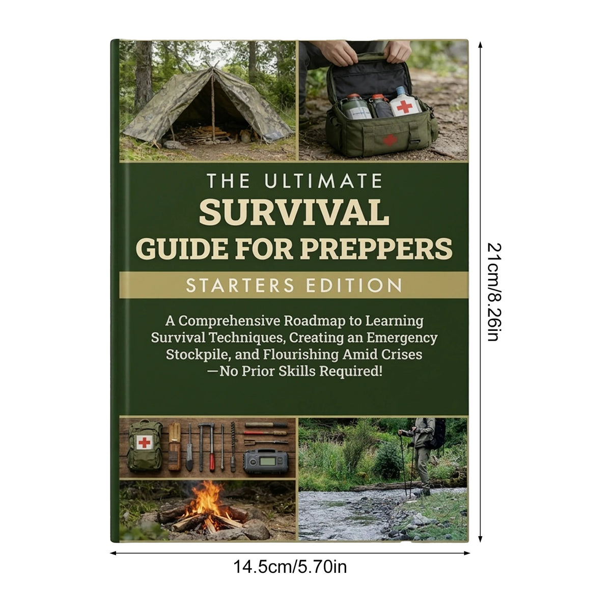 Survival Notebook Outdoor Survival Guide And Planning Manual Waterproof Rugged Paper With Skill Charts