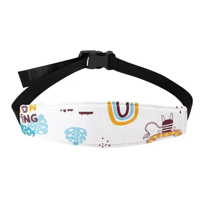 Adjustable Toddler Car Seat Head Support Strap