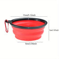 Collapsible Silicone Dog Travel Bowl Food & Water Bowl