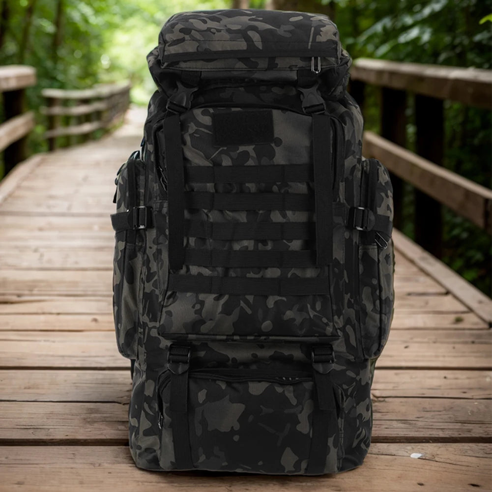 80L Hiking Backpack Mountaineering Bag