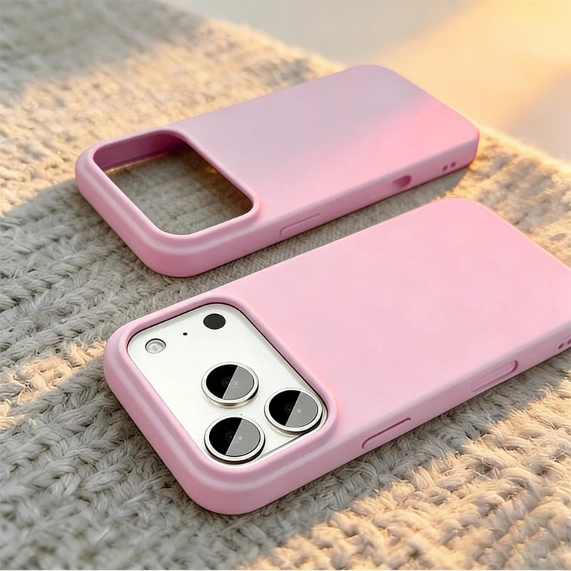 Full-Coverage Silicone Phone Case – Shockproof Matte Protective Cover