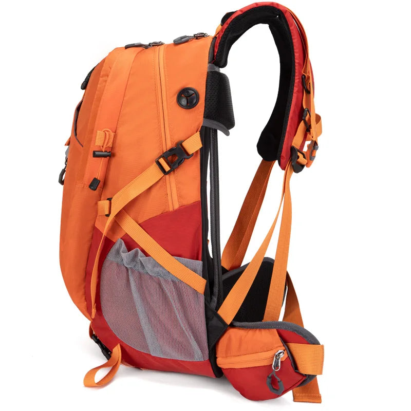 MOZHI External Frame Hiking Backpack with Rain Cover