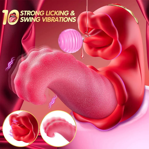 10-Mode Rocking Tongue Vibrator