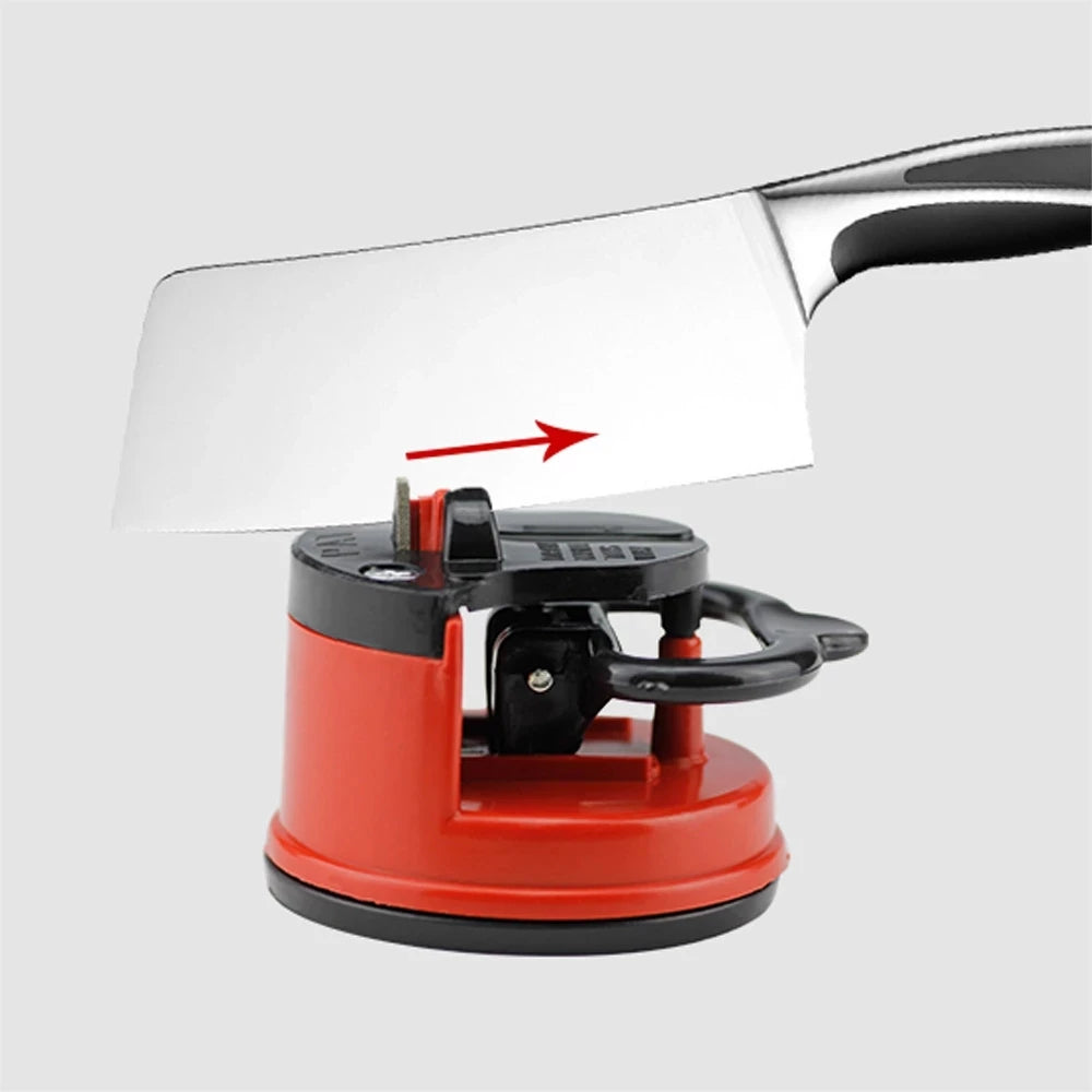 Suction Knife Sharpener – Manual Pull-Through Sharpener