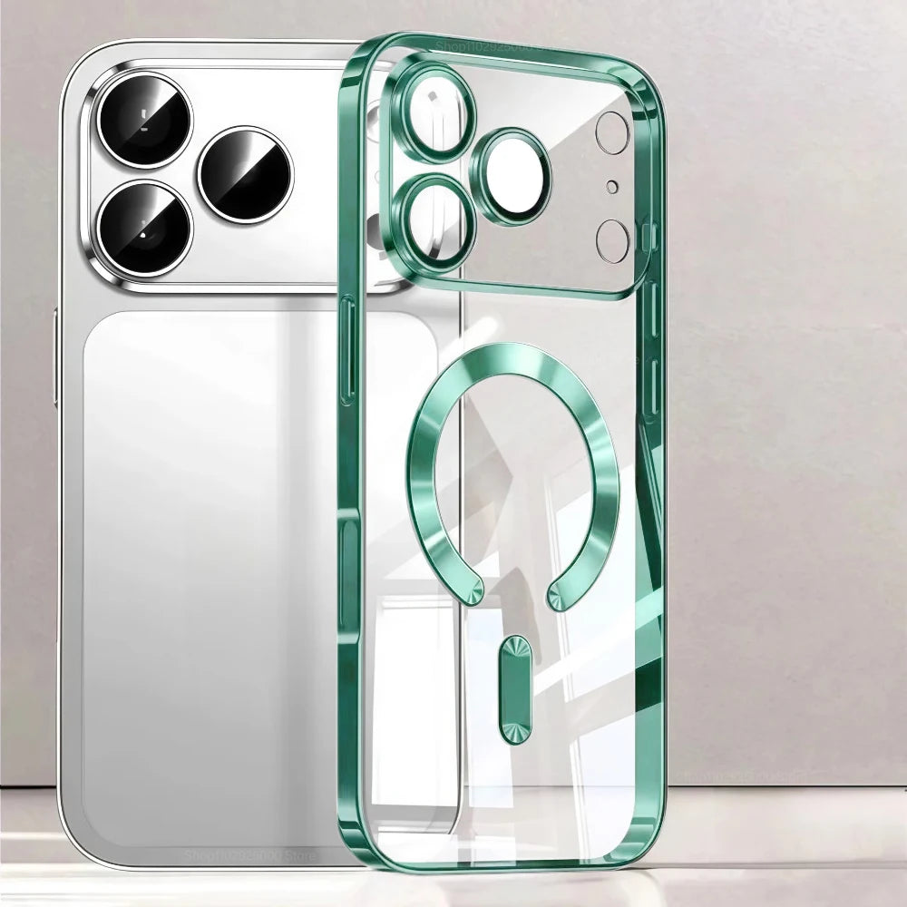 Luxury for MagSafe Magnetic Plating Phone Case