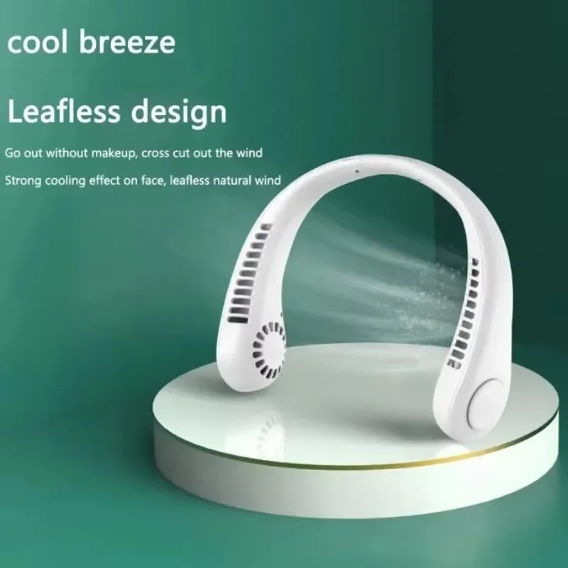 Rechargeable Bladeless Neck Fan