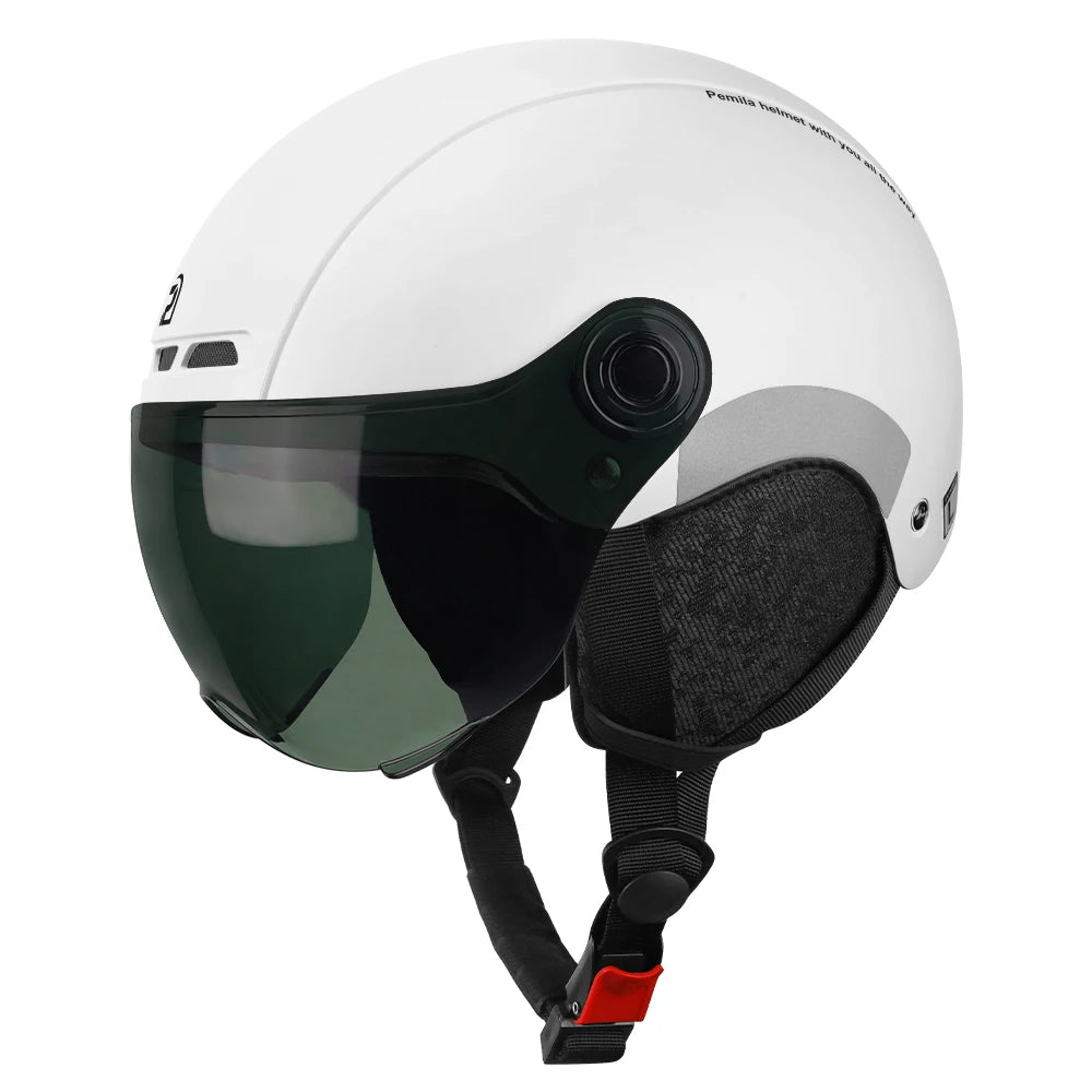 Adult Cycling Helmet with Goggles