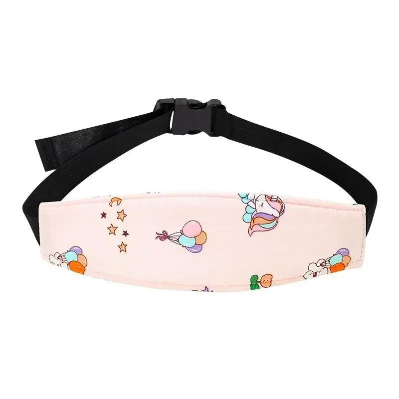 Adjustable Toddler Car Seat Head Support Strap