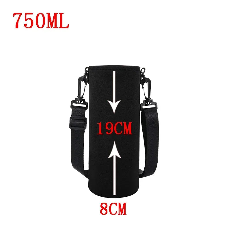 Insulated Water Bottle Holder with Strap