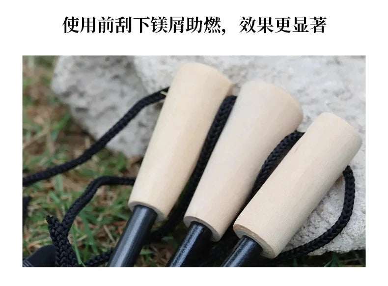 Portable Magnesium Fire Starter for Camping