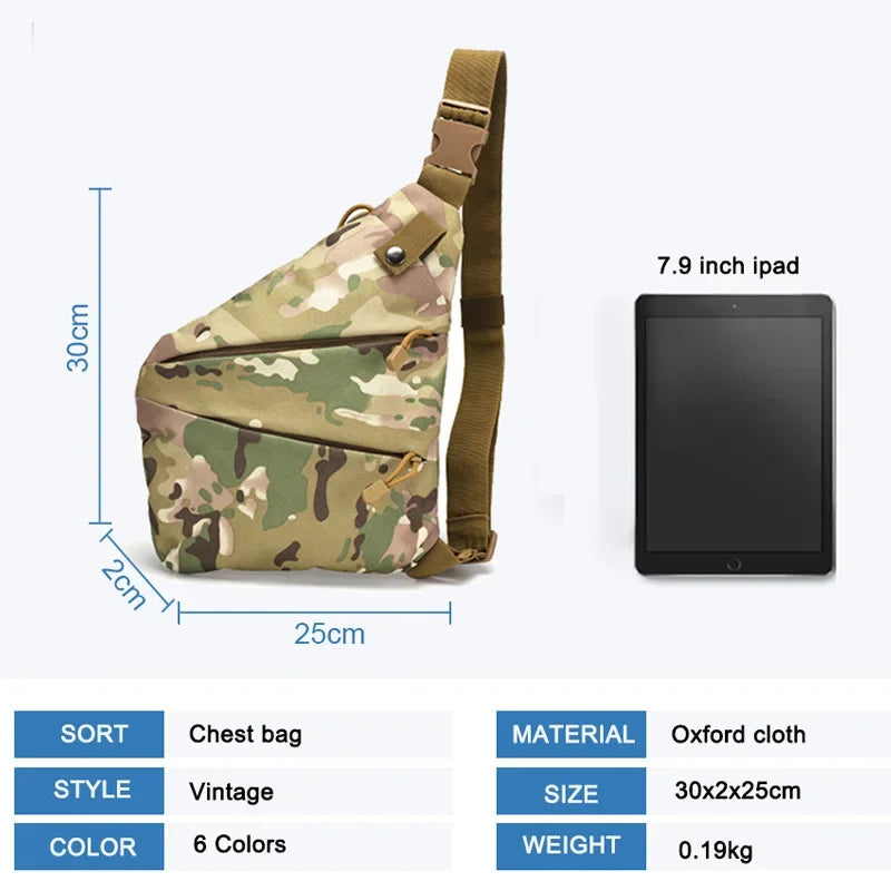 Tactical Slim Chest & Crossbody Bag