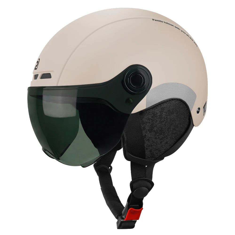 Adult Cycling Helmet with Goggles