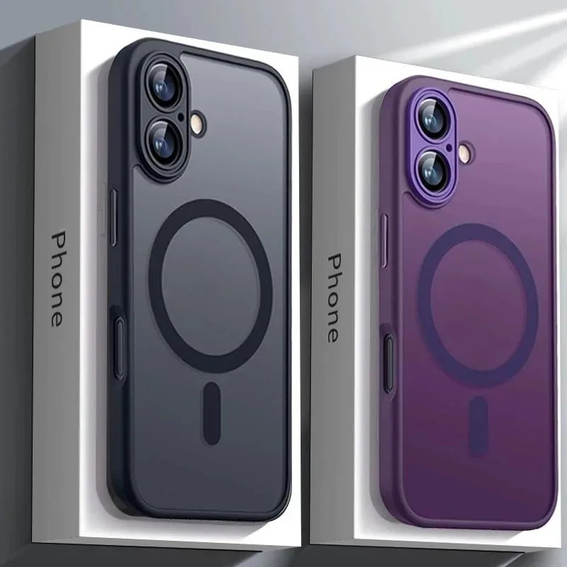 Magnetic Luxury Armor Shockproof Case