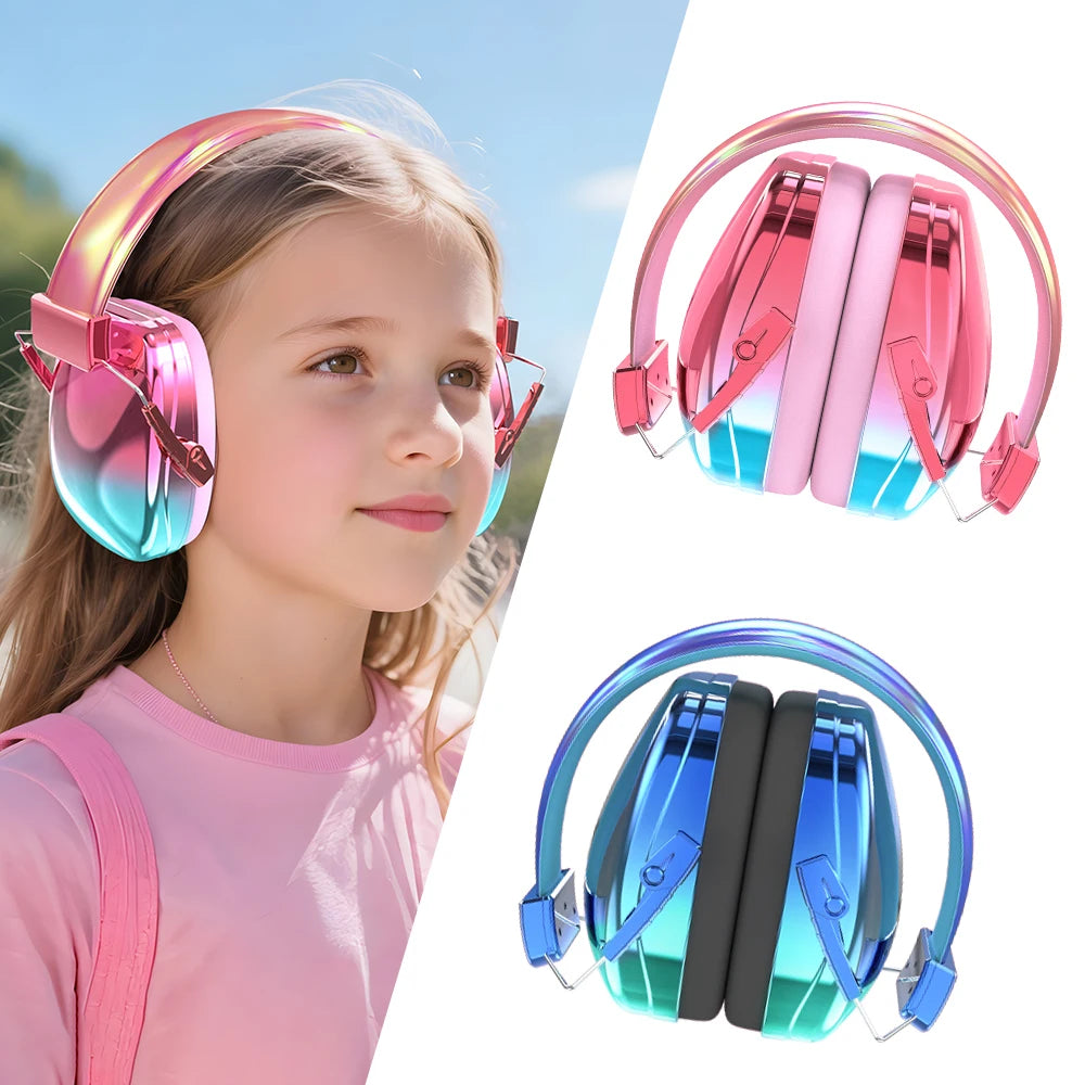 Kids' Noise-Reducing Ear Protection Earmuffs 25dB