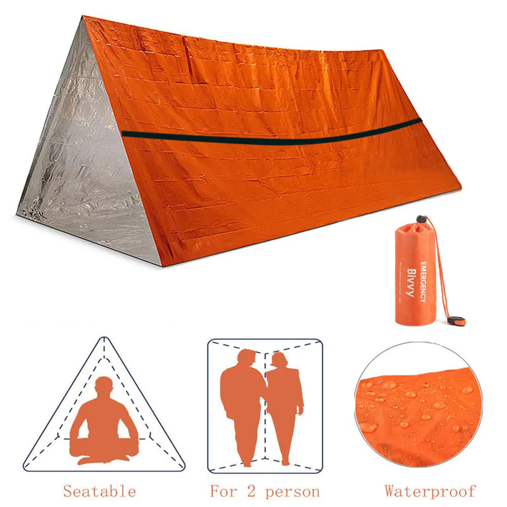 2-Person Emergency Survival Shelter Kit