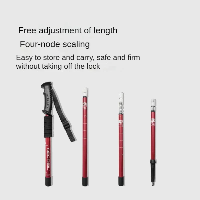 Adjustable Anti-Shock Trekking Poles