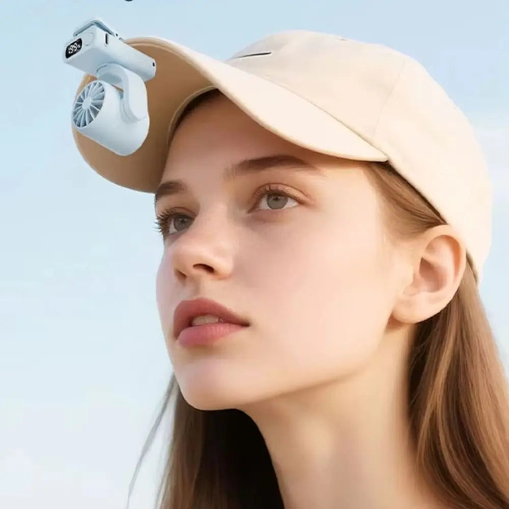 Portable Mini Clip-On Cooling Fan