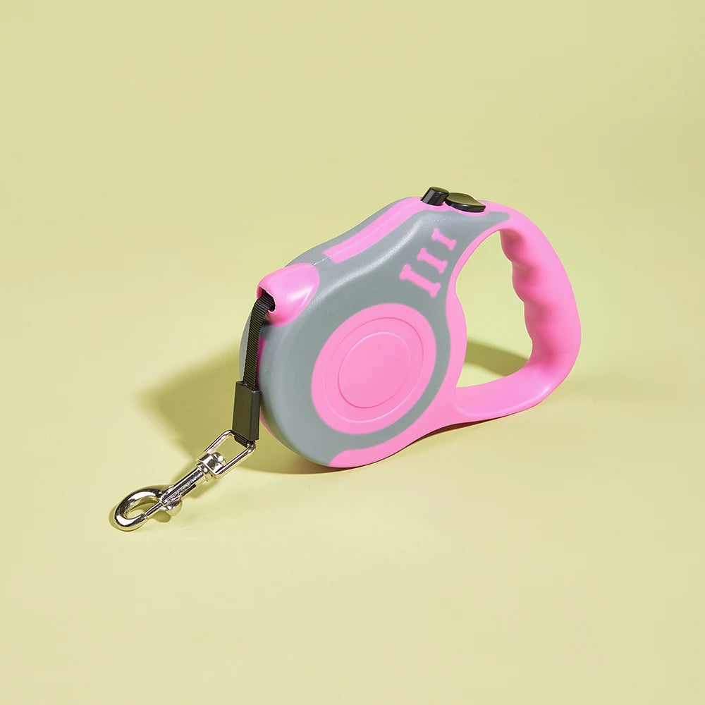 Retractable Dog Leash 3m/5m Adjustable Walking Lead