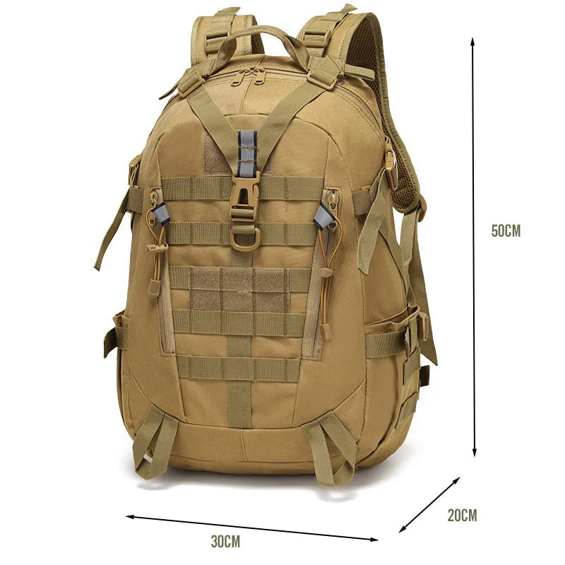 Tactical MOLLE Hiking & Camping Backpack