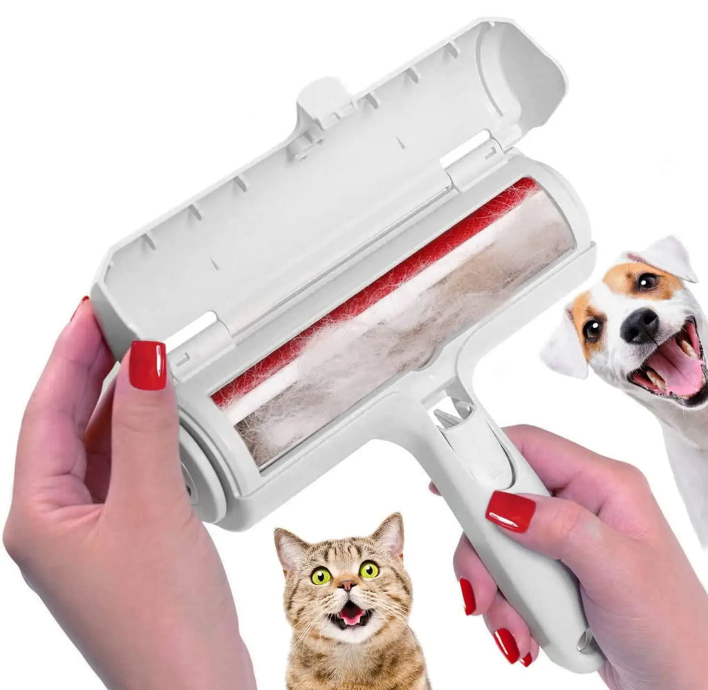 Reusable Pet Hair Remover Roller – Lint & Fur Cleaner
