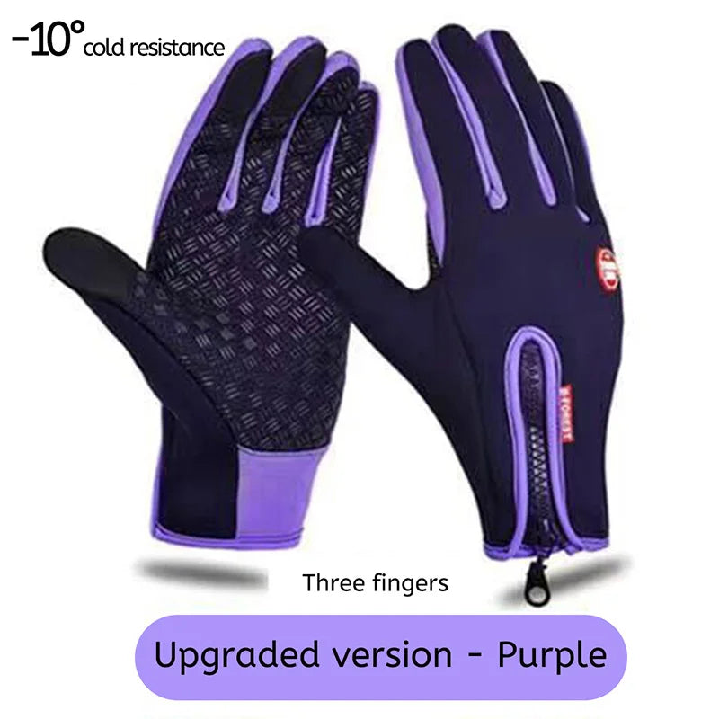 Winter Windproof Cycling Gloves – Non-Slip Outdoor Gloves